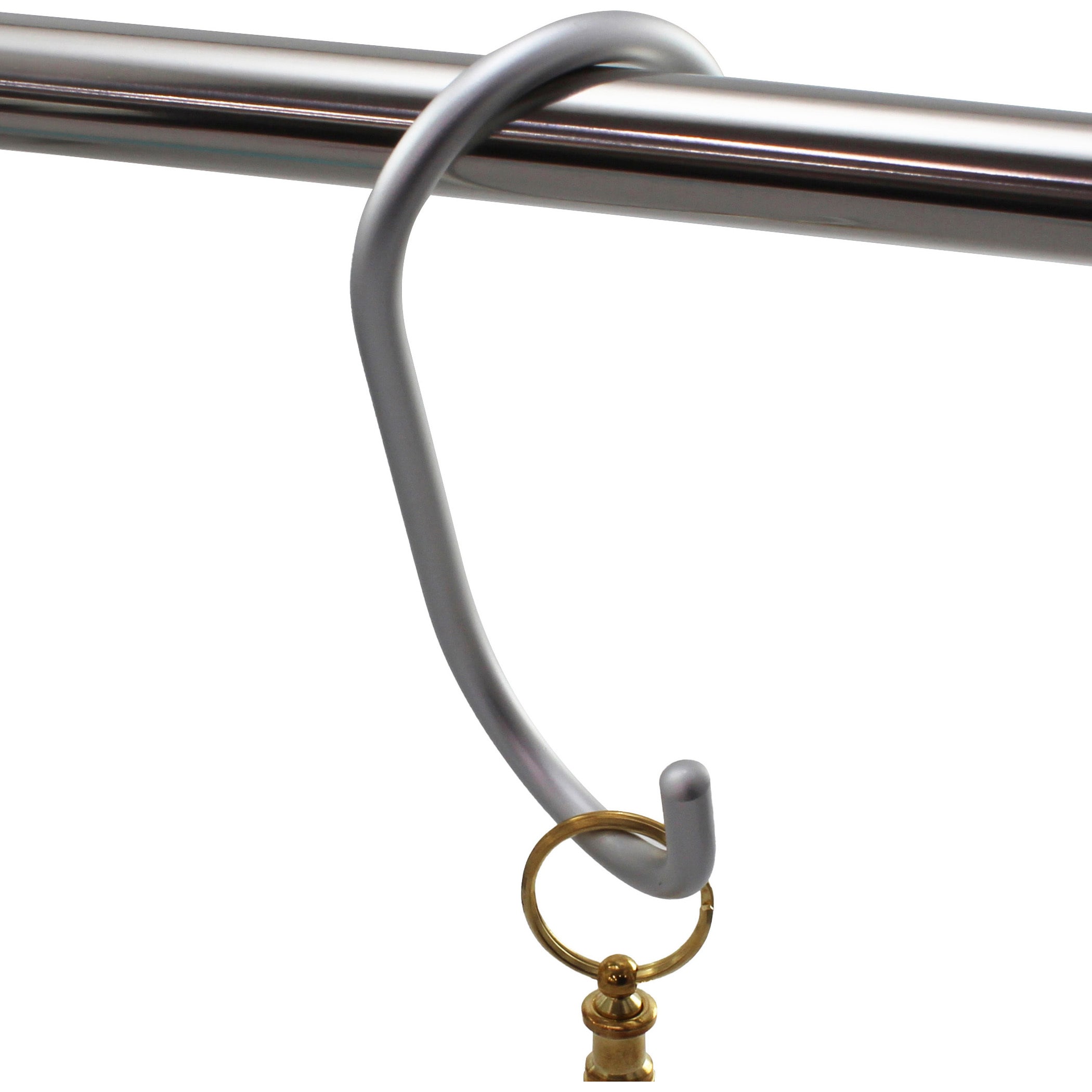 95369 アルミ直角Sフック ハイロジック シルバー色 1パック(2本