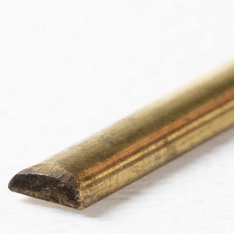 81114 真鍮甲丸線 泰豊トレーディング 寸法3.0×1.5mm 1個