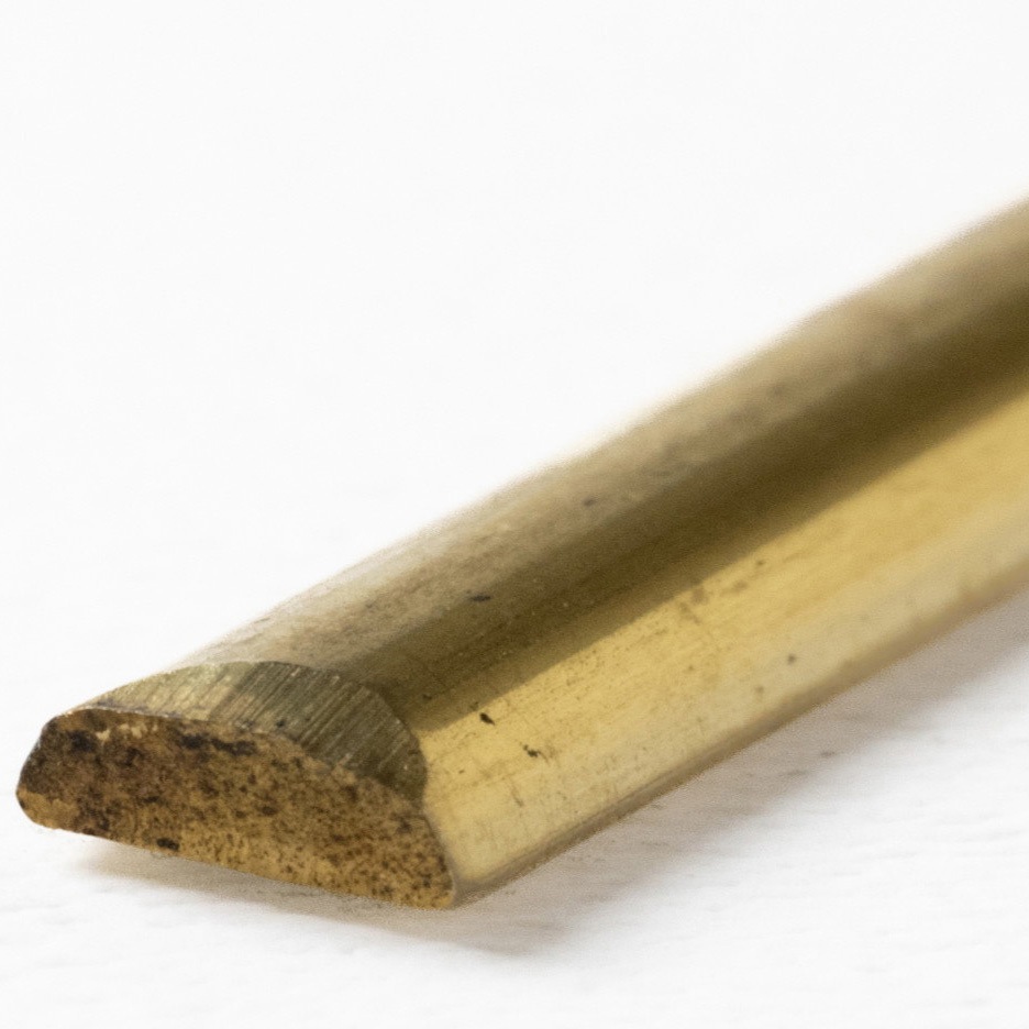81138 真鍮甲丸線 泰豊トレーディング 寸法5.0×2.5mm 1個