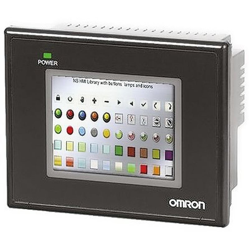 OMRONオムロン プログラマブルターミナル NS10-TV00B-V2 タッチパネルNSシリーズ 通電確認済み(58) - 工具、DIY用品