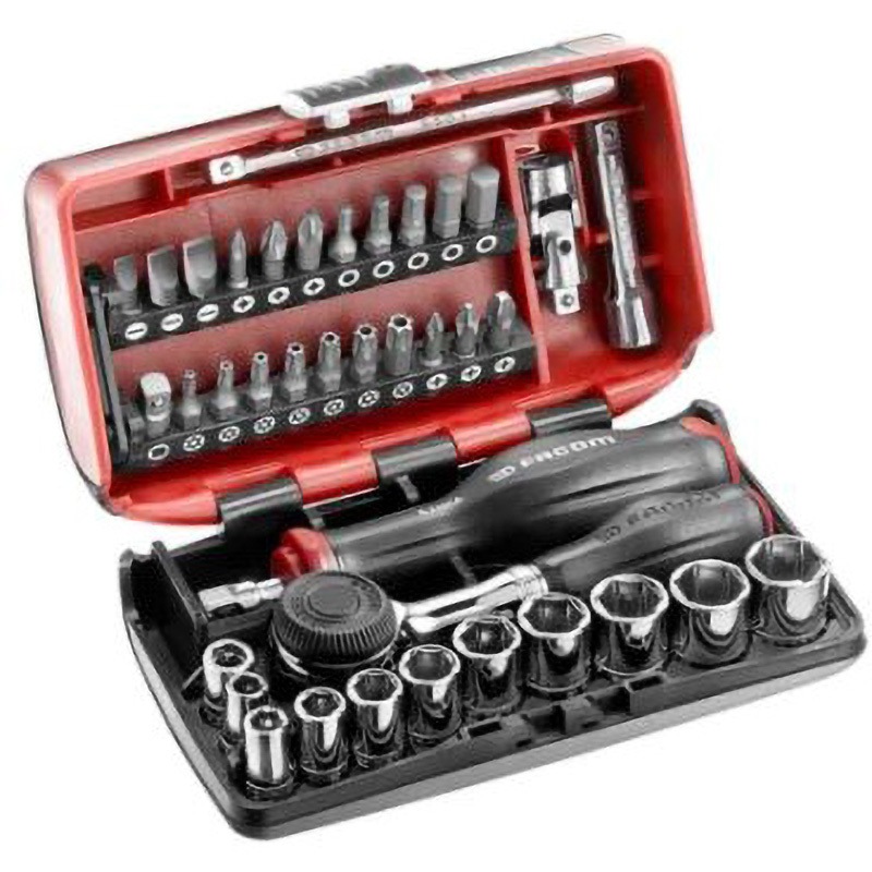 R.360NANO Facom ソケットセット1/4インチ 38ピース R.360NANOPB 1個