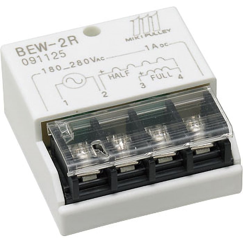 BEW-2R 電磁クラッチ・ブレーキ電源装置 BEWモデル(一般制御用) 三木プーリ (クラッチ・ブレーキ)全般用 - 【通販モノタロウ】