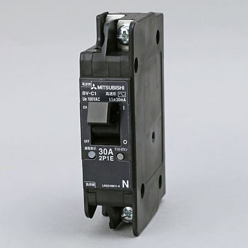 BV-C1 30A 100V 30MA NN 分電盤用遮断器 分岐回路用漏電遮断器 BV-C