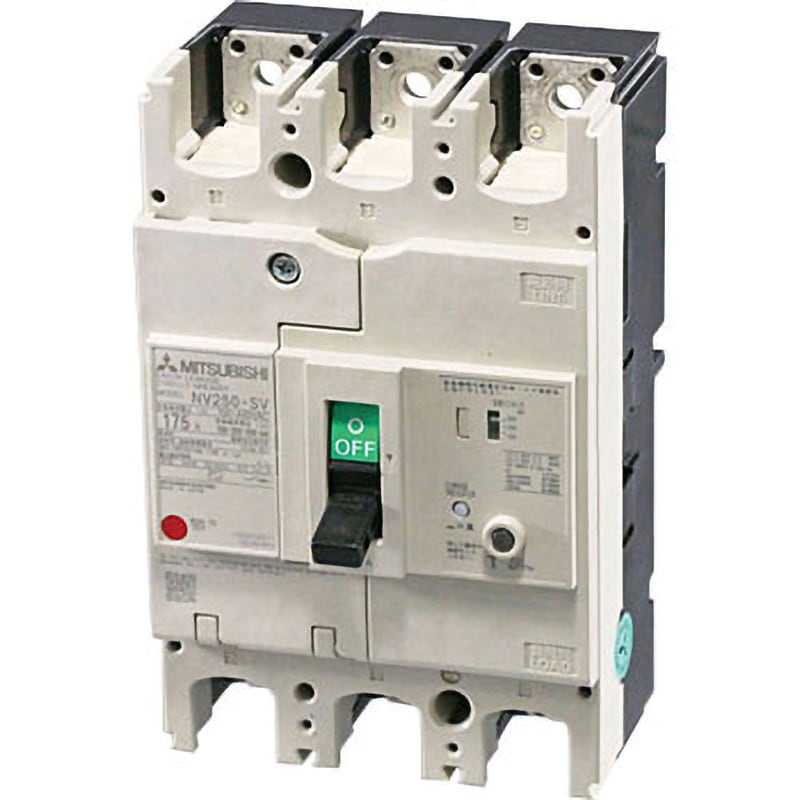 NV250-SV 3P 175A 100-440V 1.2.500MA 漏電遮断器 高調波・サージ対応 