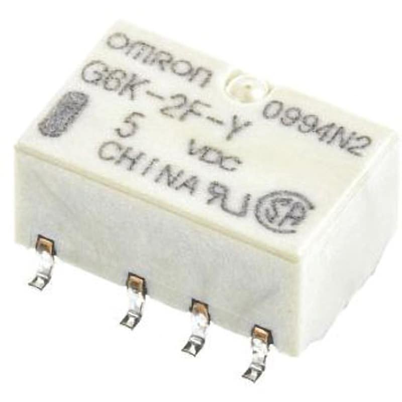 500個入セット オムロン(Omron) G6KU-2F-Y DC12V ミドルストローク