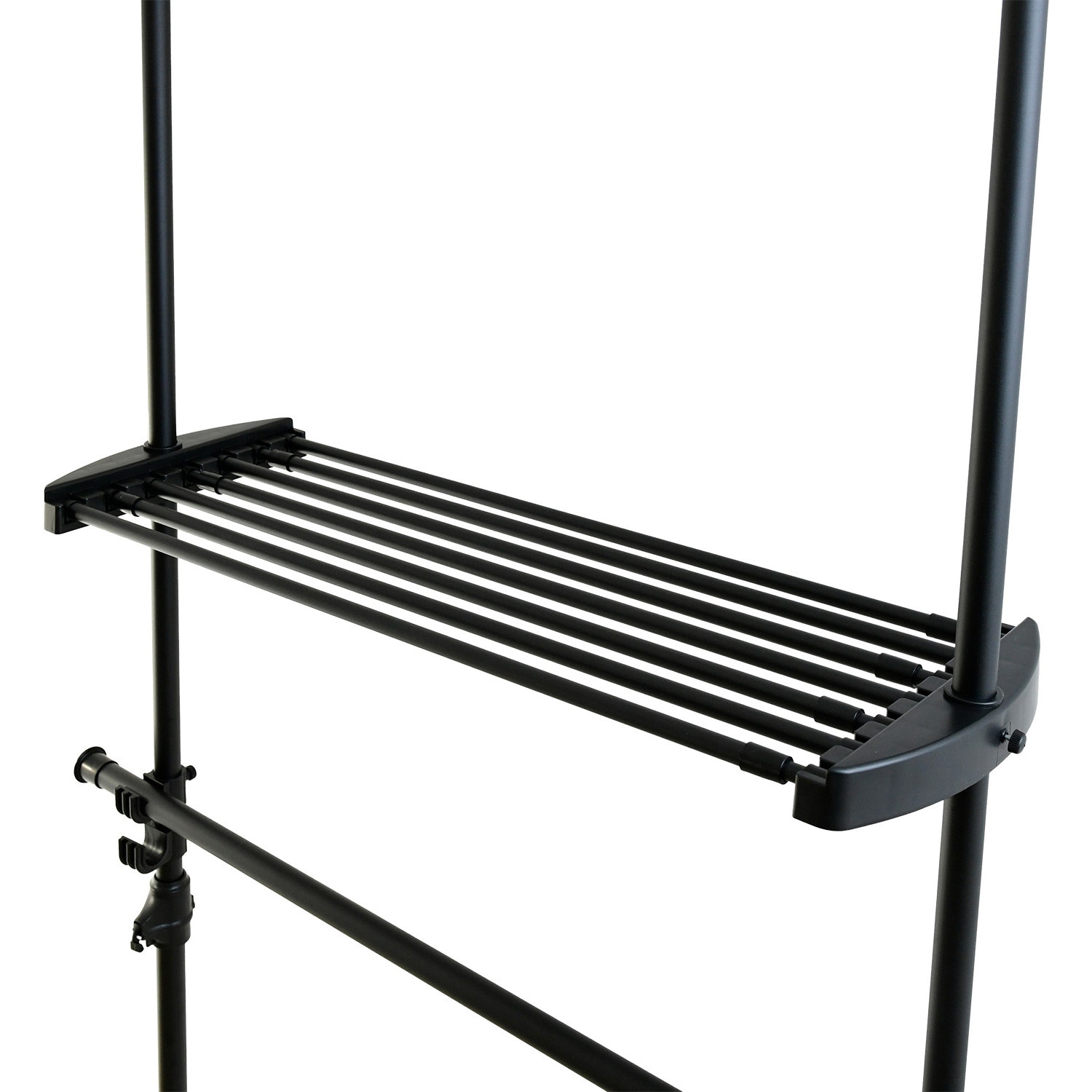 WJ-MP(MBK) つっぱり ハンガーラック専用取付け棚 1枚 YAMAZEN