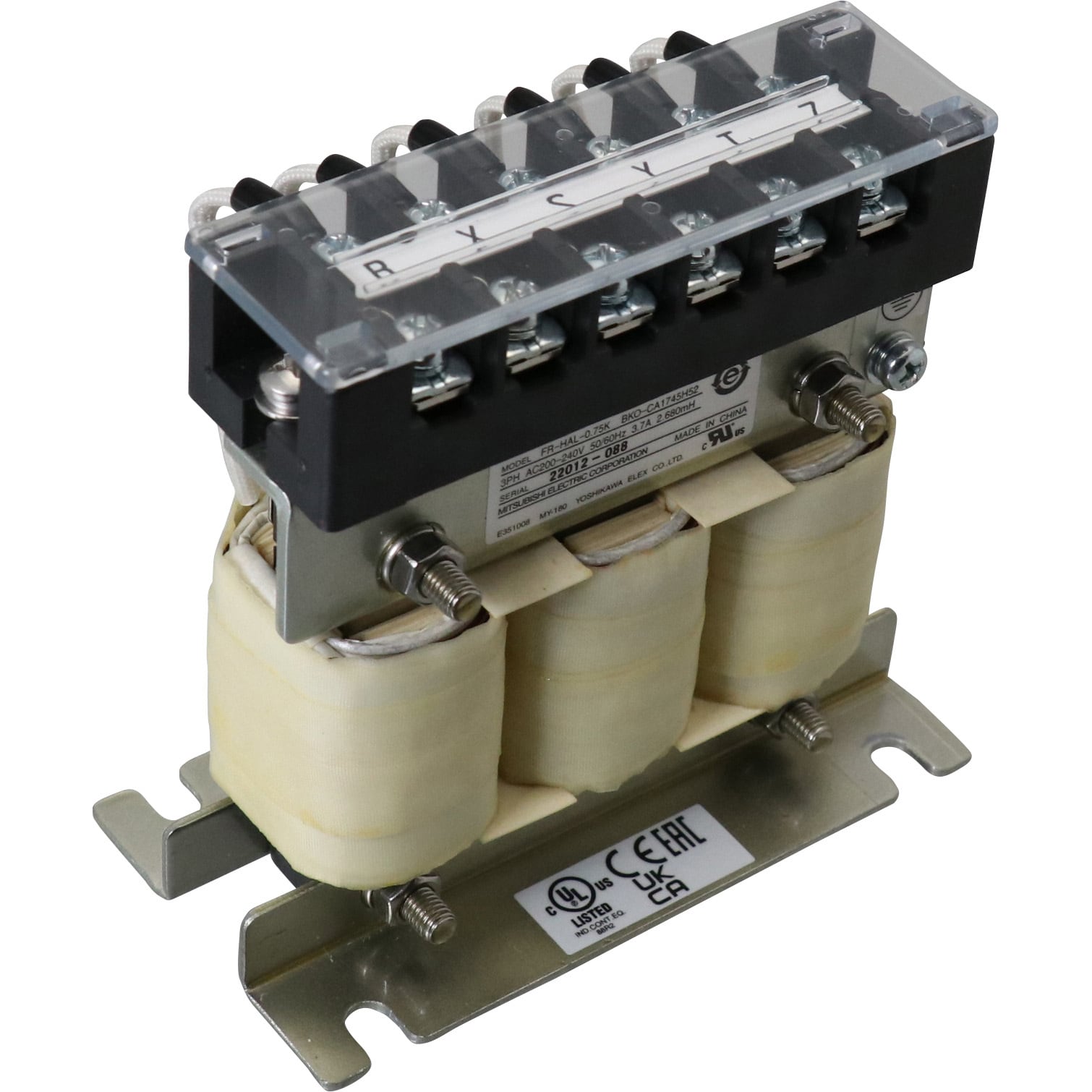 （長期欠品中） 三菱電機 インバータ DCリアクトル FR-HEL-H22K インバーター用オプション 400Vクラス - 1