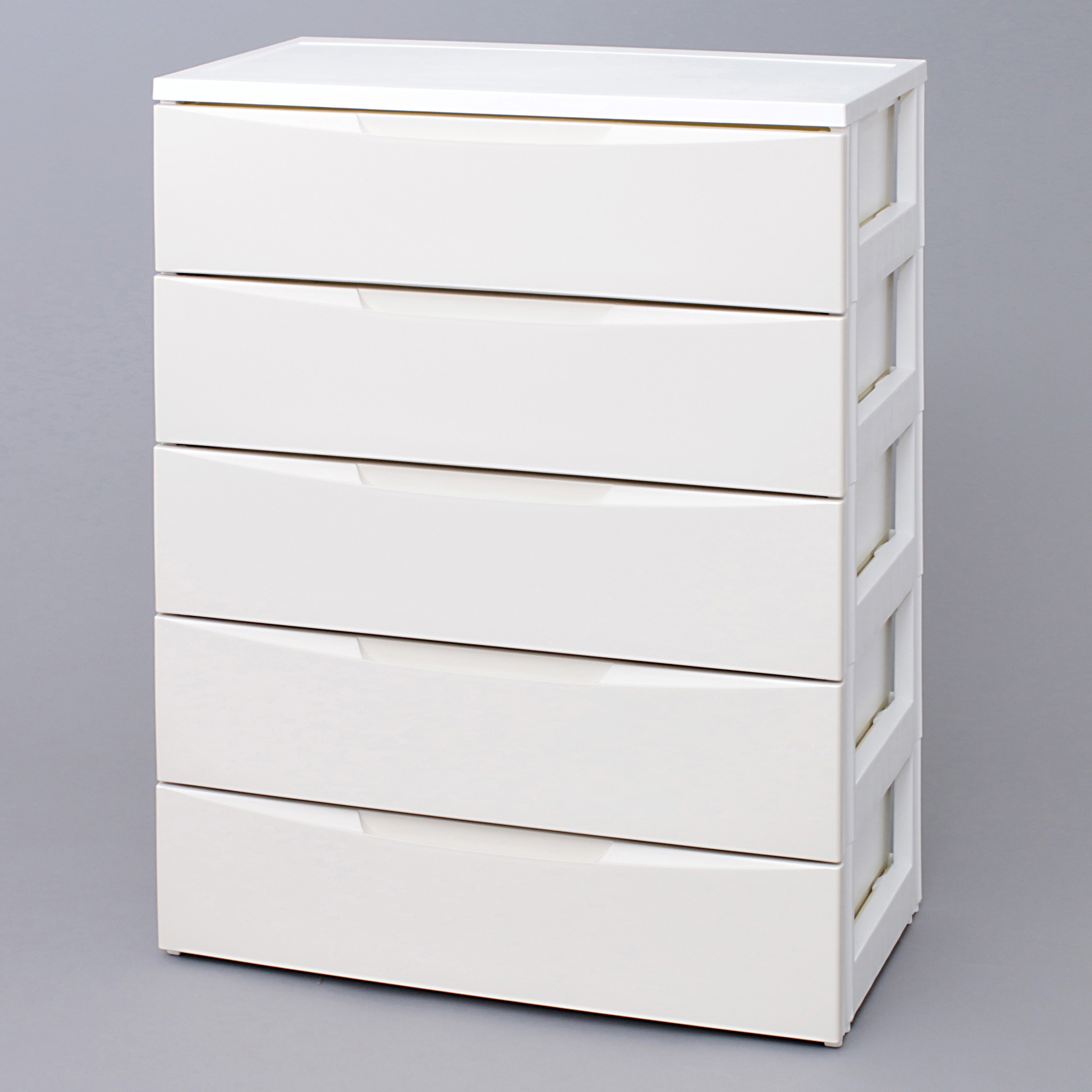 RC-725 ルームチェスト アイリスオーヤマ ホワイト/アイボリー色 幅720mm奥行410mm高さ995mm 1台 RC-725