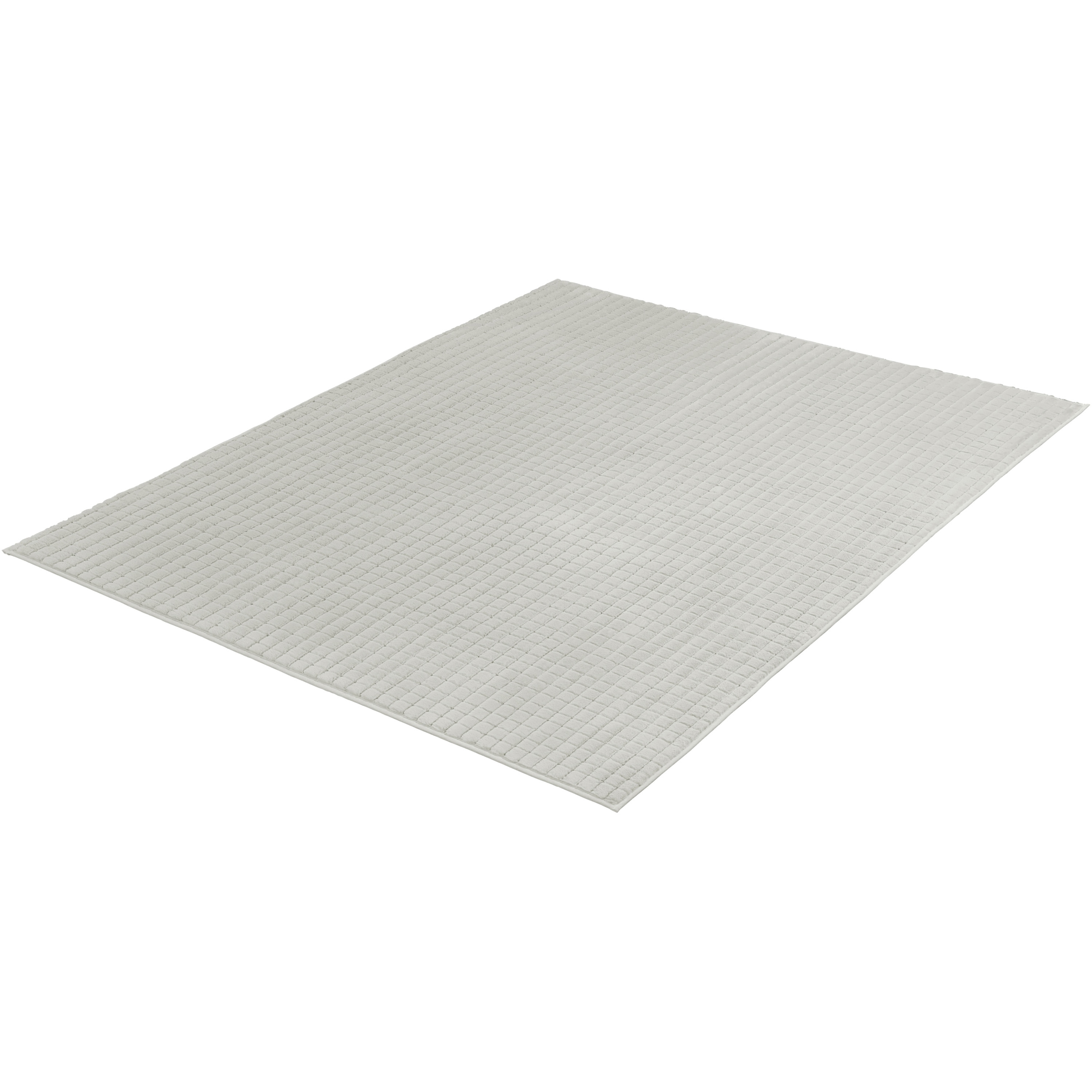 ORG-G1824 ラビットファー調グリッドラグ アイリスオーヤマ アイボリー色 幅1850mm奥行2400mm  ORG-G1824