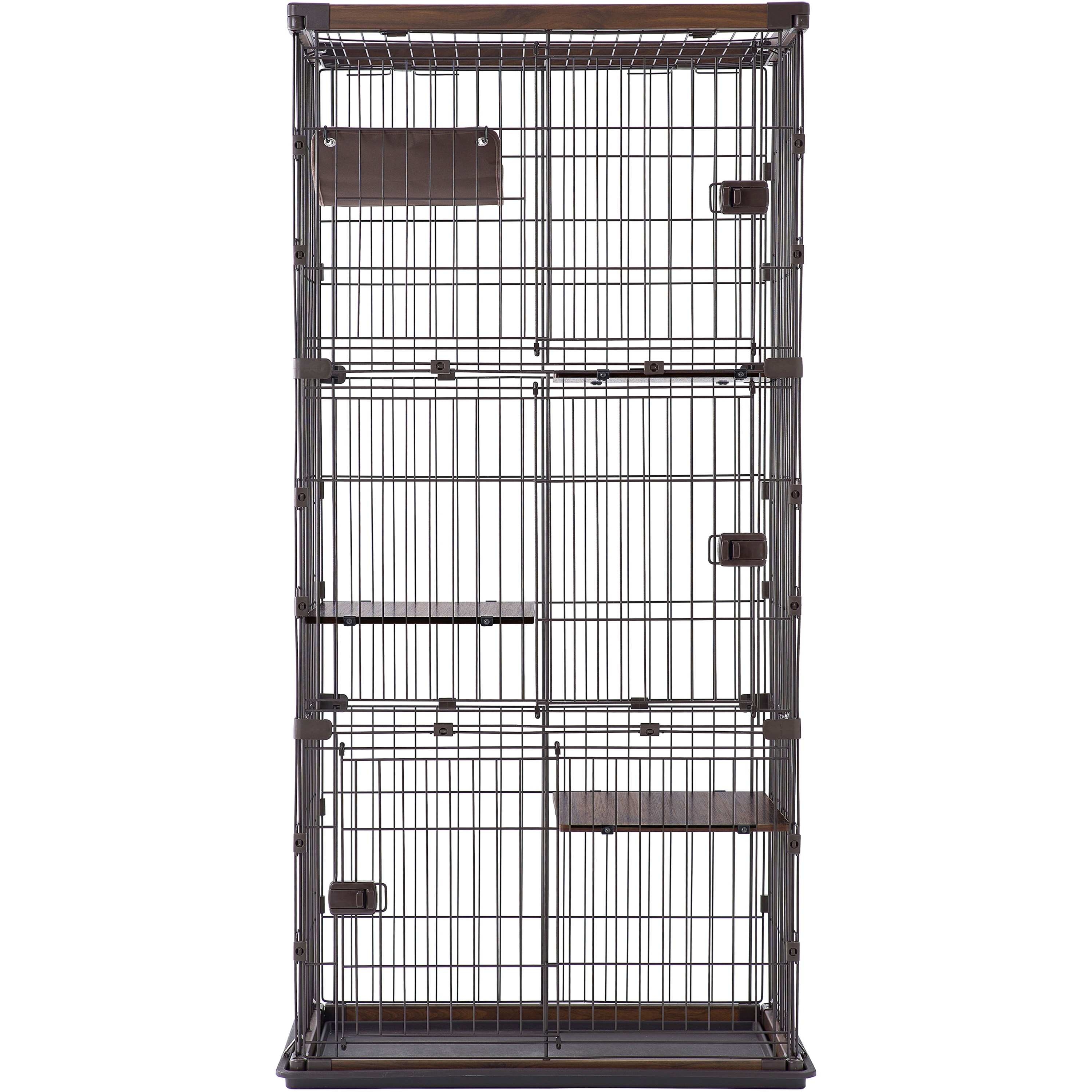 ウッディキャットケージ3段 アイリスオーヤマ 【通販モノタロウ】