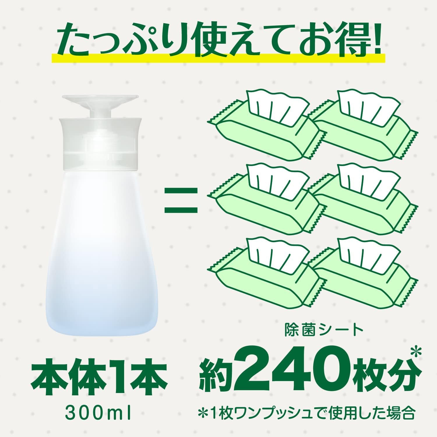 スクラビングバブル アルコール除菌 トイレ用 本体 300ml