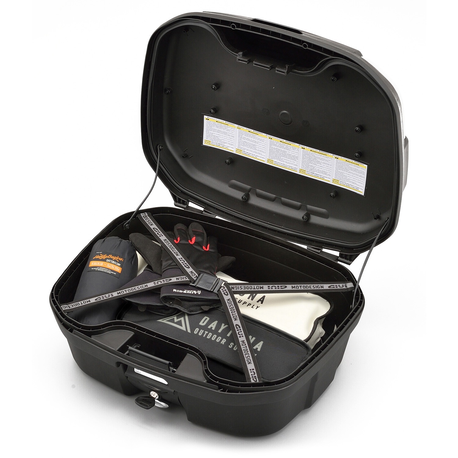 GIVI リアボックス 35L 18934 GIVI リアボックス/サイドケース 兼用 TREKKER2 DAYTONA