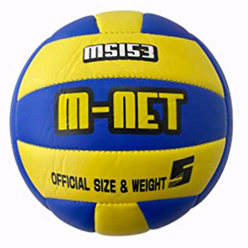MS153 PVCバレーボール 5号 LITEC (ライテック) イエロー×ブルー色