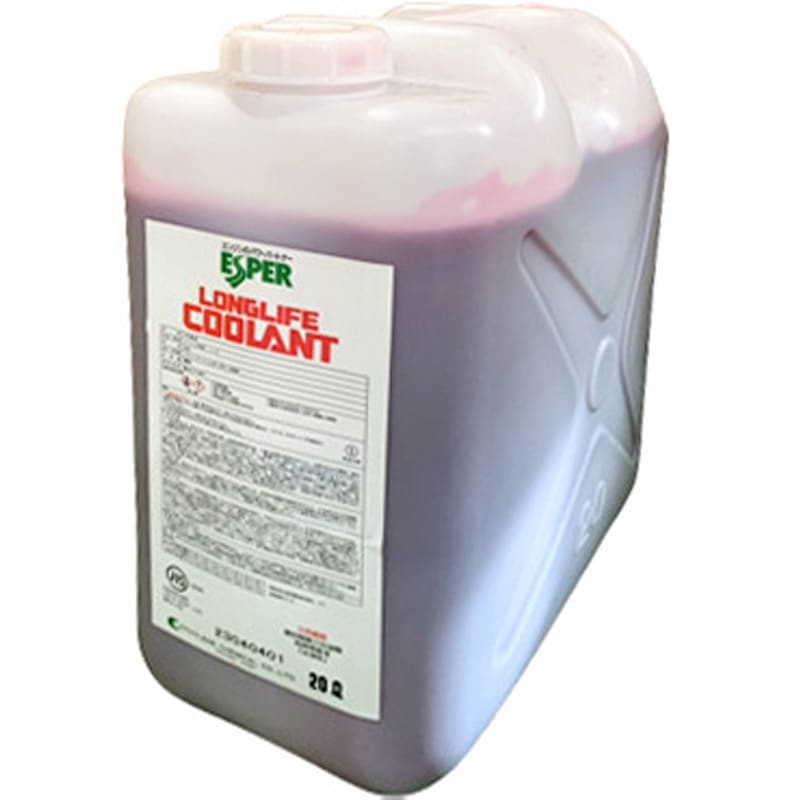 クーラント赤20L LLCJIS20R ロングライフクーラント JIS ESPER 容量20L レッド色