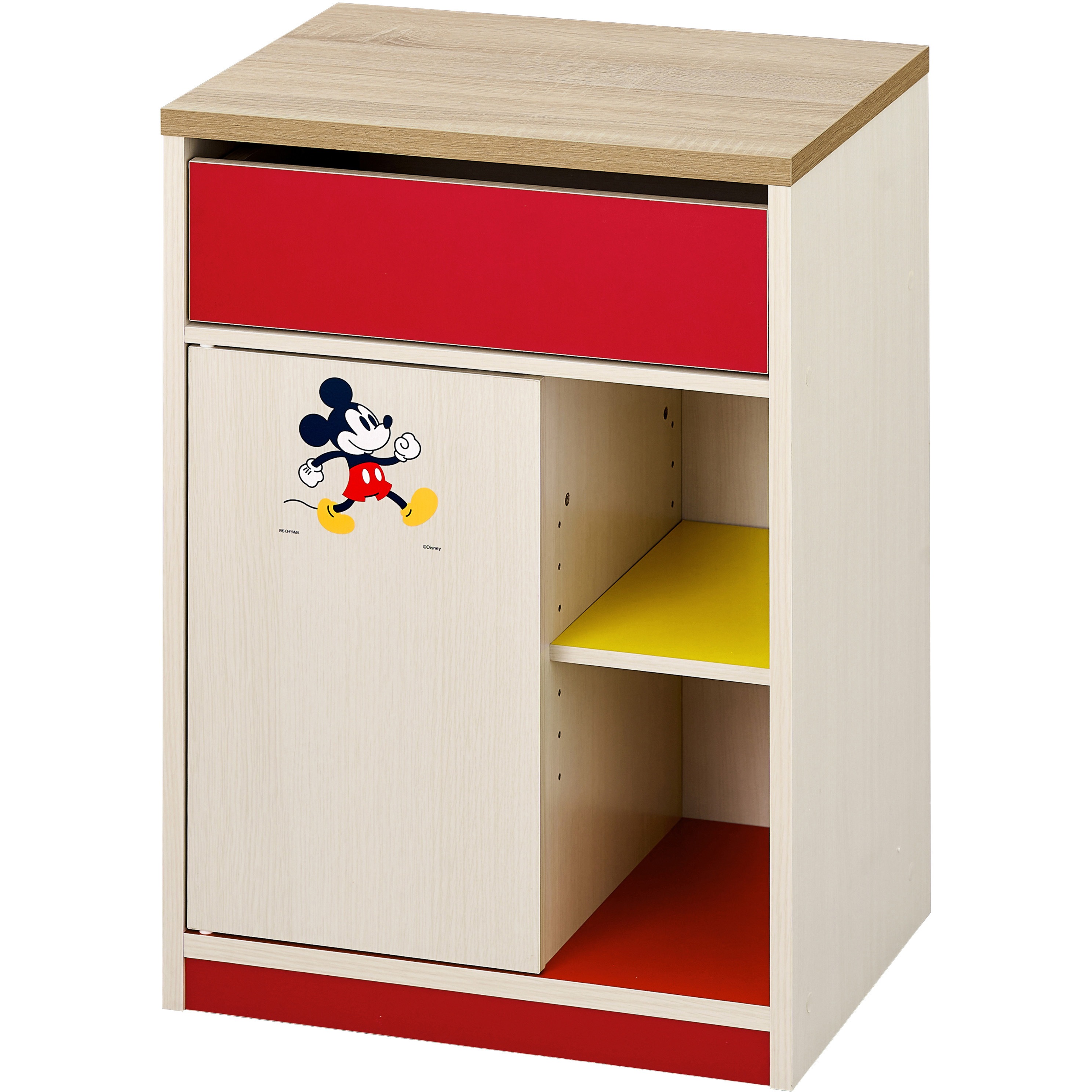 WSC-468 ウッドサイドチェスト キャスター付き アイリスオーヤマ 幅468mm奥行350mm高さ702mm