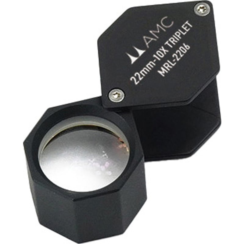 MRL-2206B AMCルーペ MRL-2206B (ブラック) アルファーミラージュ レンズ倍率10倍/22mmトリプレット