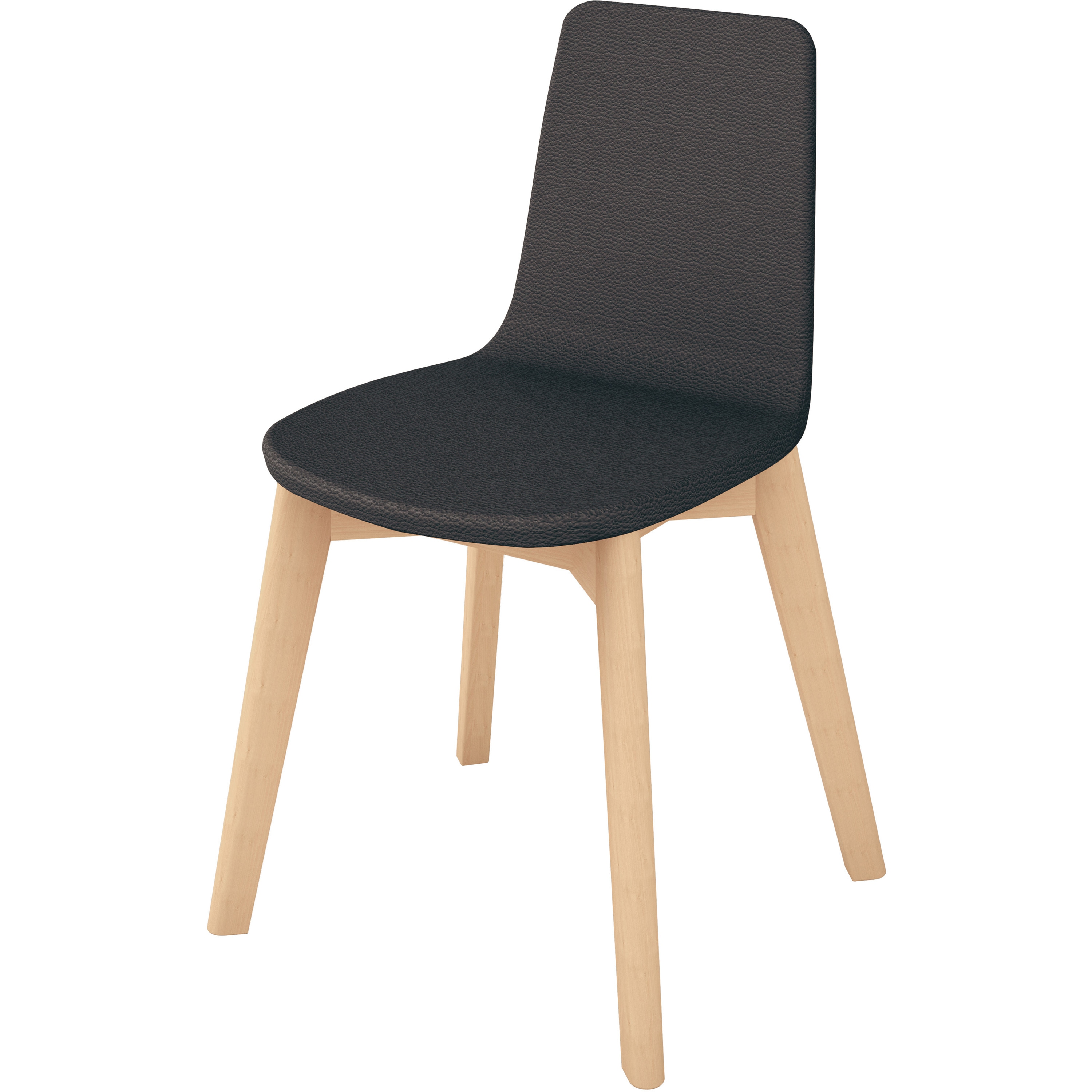 K03-D04-VZE6X2 ダイニングチェアー ミケット木脚(配送・設置サービス付き) コクヨ 外形寸法495×510×820mm  K03-D04-VZE6X2