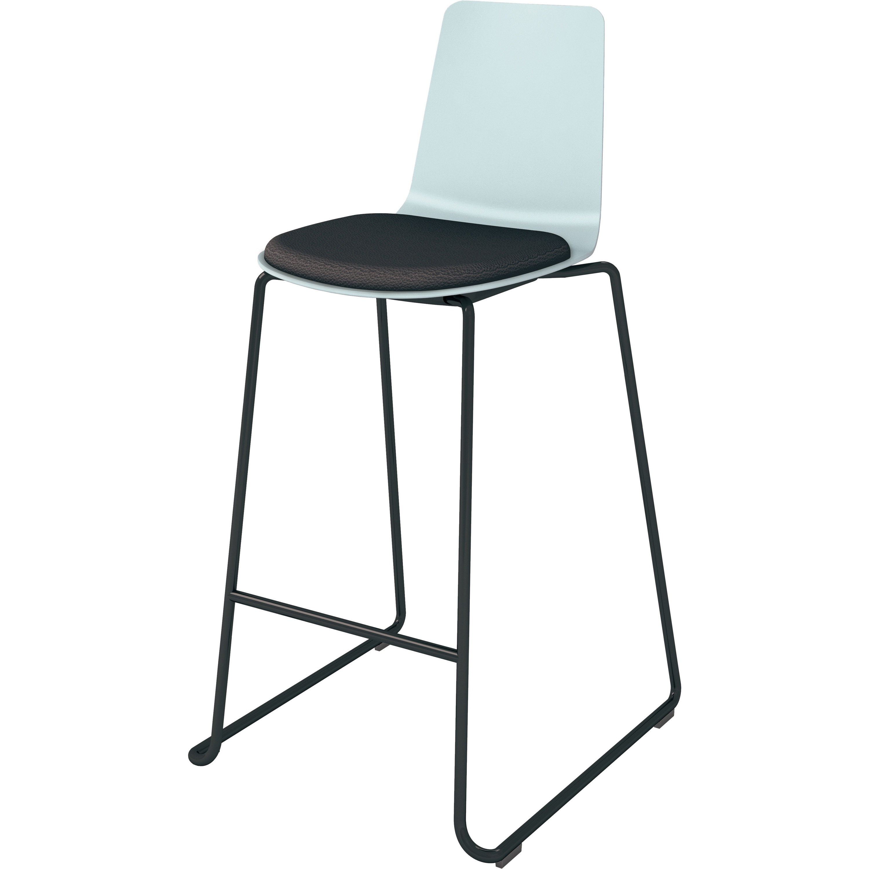 K03-B42-38VZE63 ダイニングチェアー ミケットハイタイプ(配送・設置サービス付き) コクヨ 外形寸法535×605×1095mm  K03-B42-38VZE63