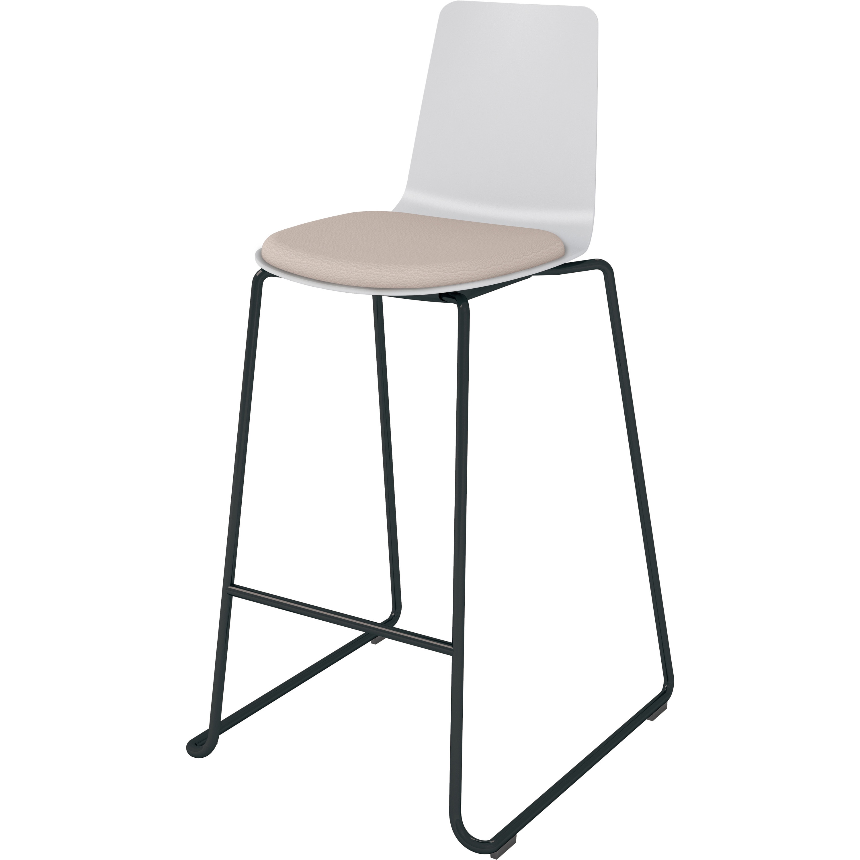 K03-B42-E2VZEN3 ダイニングチェアー ミケットハイタイプ(配送・設置サービス付き) コクヨ 外形寸法535×605×1095mm  K03-B42-E2VZEN3