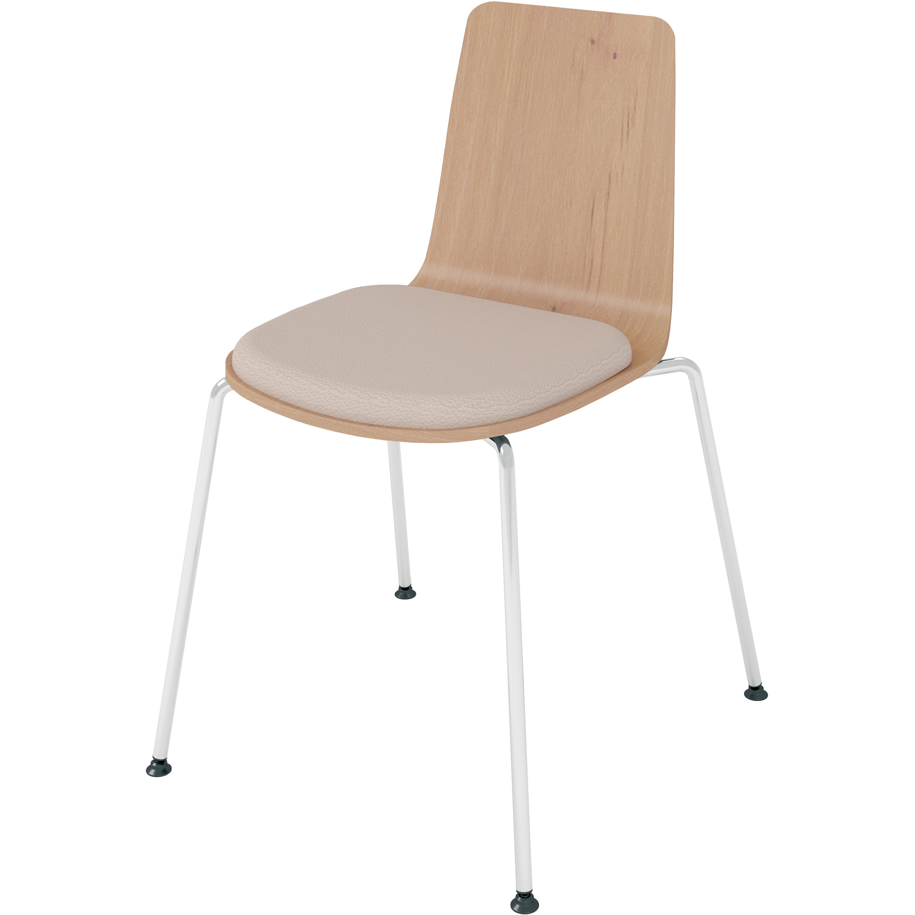 K03-M03-MY3VZEN2 ダイニングチェアー ミケット4本脚(配送・設置サービス付き) コクヨ 外形寸法535×560×795mm  K03-M03-MY3VZEN2