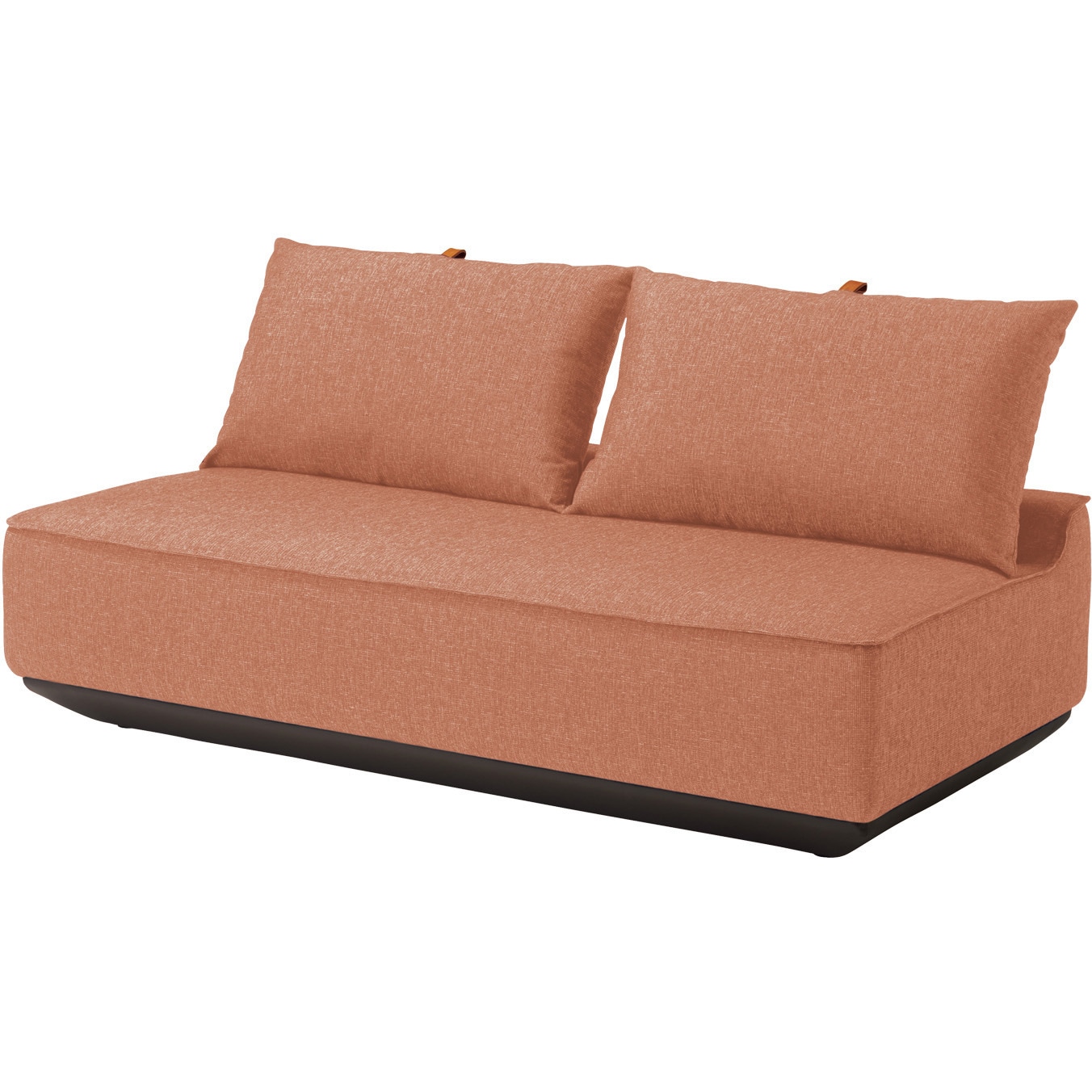 NMT-L2C-GF0Y1 リラックスソファー メッティ(配送・設置サービス付き) コクヨ ペールテラコッタ色 2連シートタイプ 質量35.4kg  NMT-L2C-GF0Y1