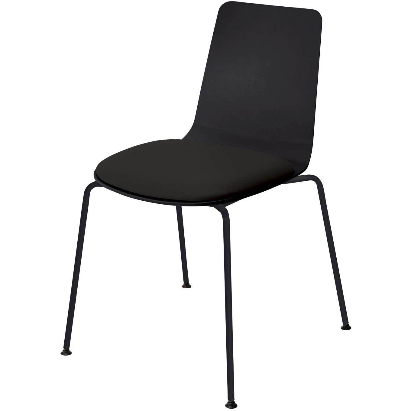 K03-B02-E6VZE63 ダイニングチェアー ミケット4本脚(配送・設置サービス付き) コクヨ 外形寸法535×540×800mm  K03-B02-E6VZE63