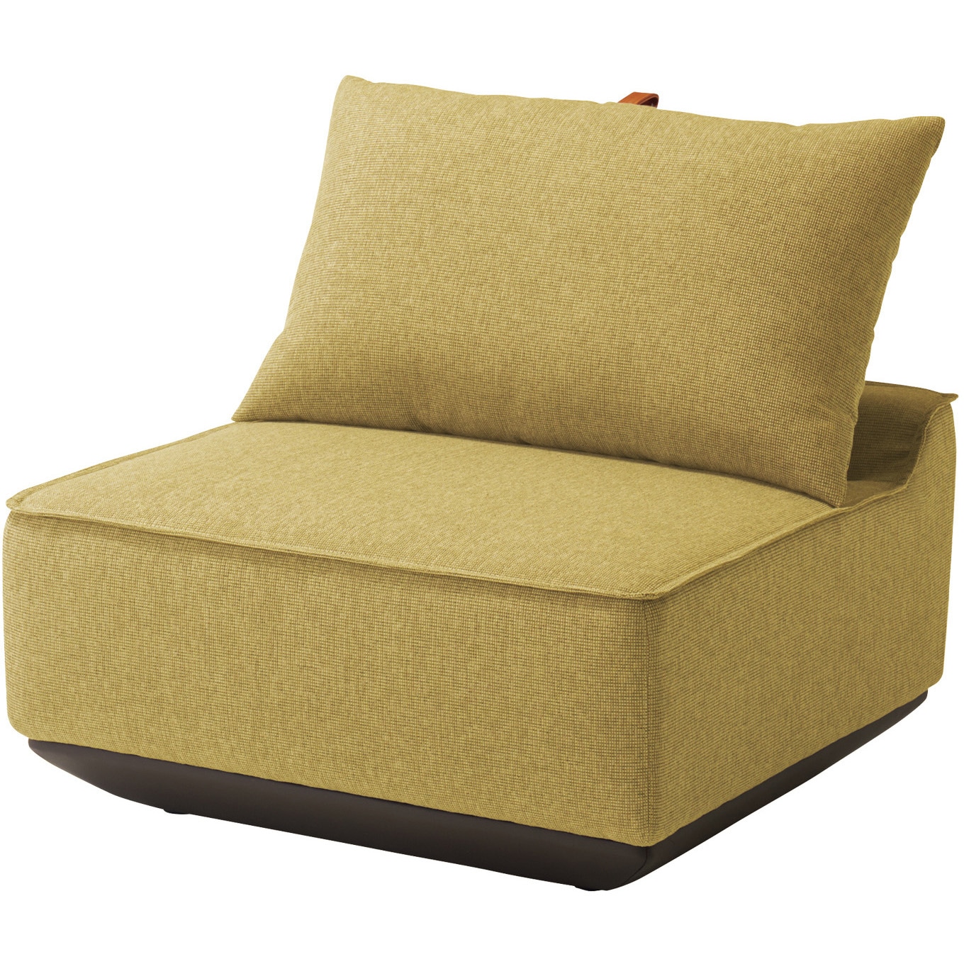 NMT-L1C-GF1S1 リラックスソファー メッティ(配送・設置サービス付き) コクヨ オリーブイエロー色 1連シートタイプ 質量19.4kg  NMT-L1C-GF1S1 71,390円