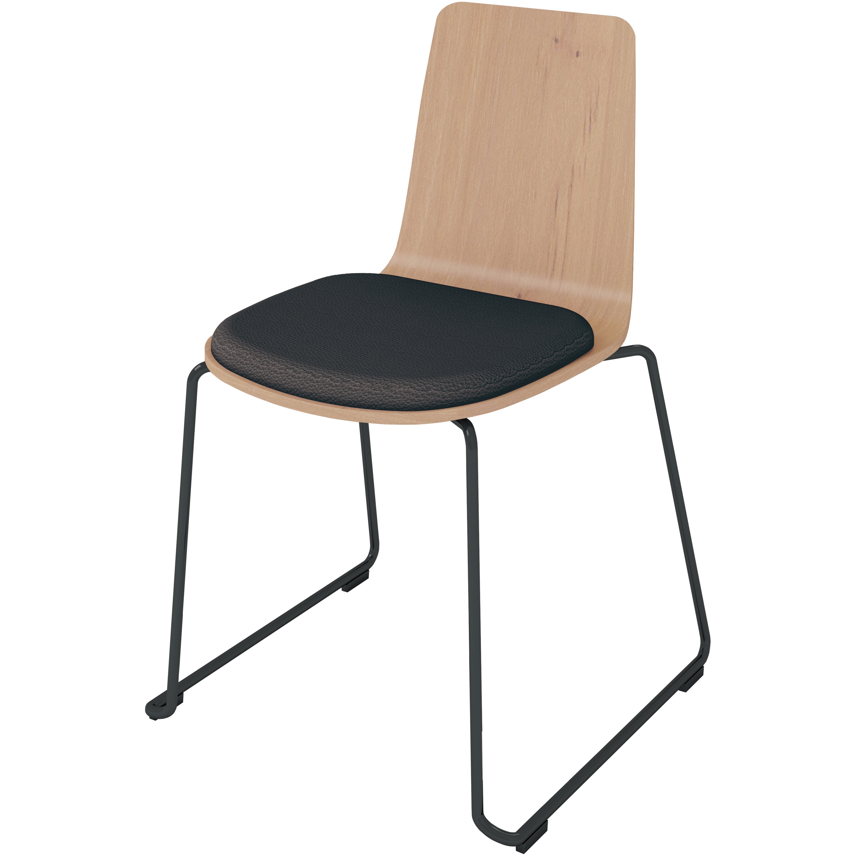 K03-B33-MY3VZE62 ダイニングチェアー ミケットサークル脚(配送・設置サービス付き) コクヨ 外形寸法518×540×795mm  K03-B33-MY3VZE62