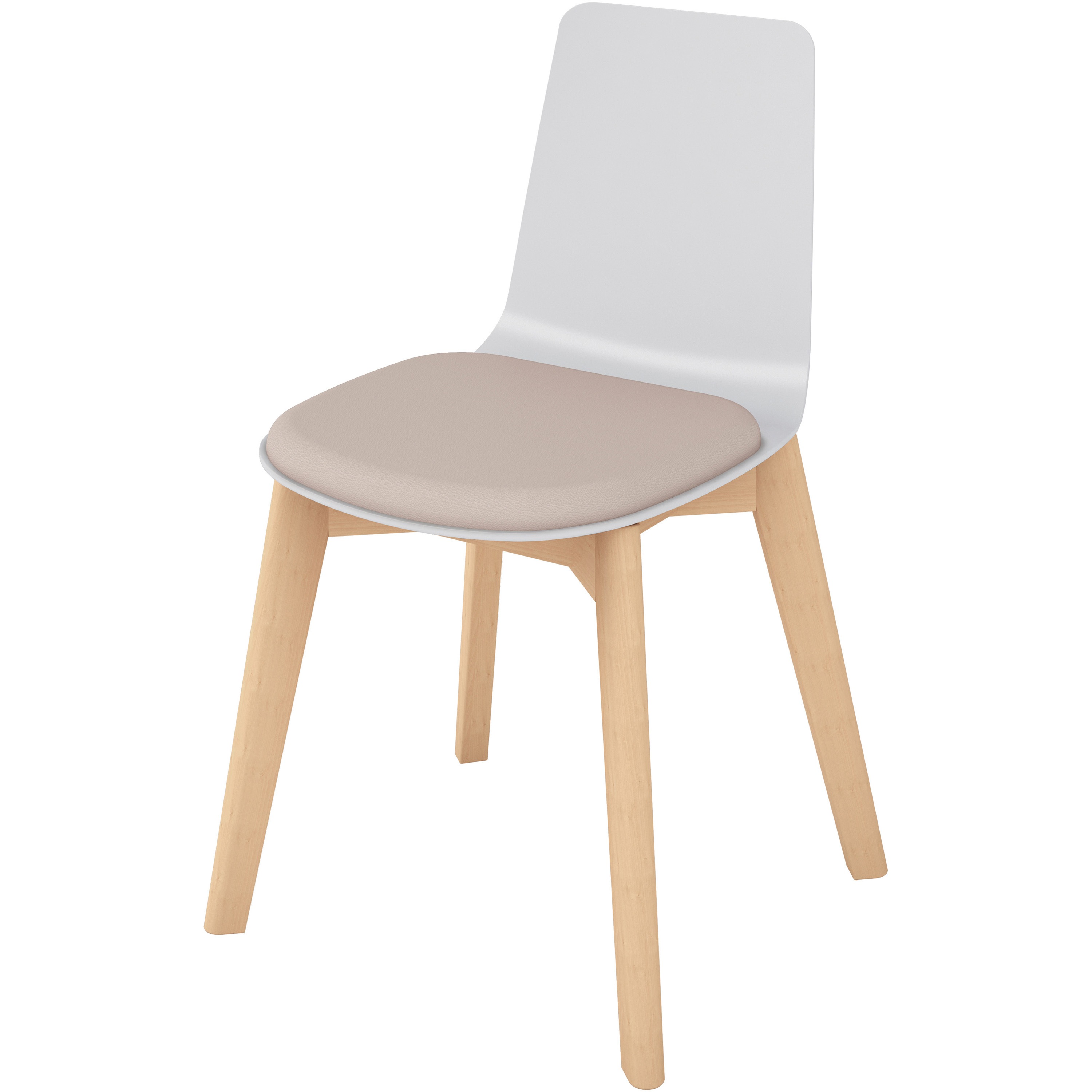 K03-D02-E2VZEN3 ダイニングチェアー ミケット木脚(配送・設置サービス付き) コクヨ 外形寸法495×500×810mm  K03-D02-E2VZEN3 33,787円