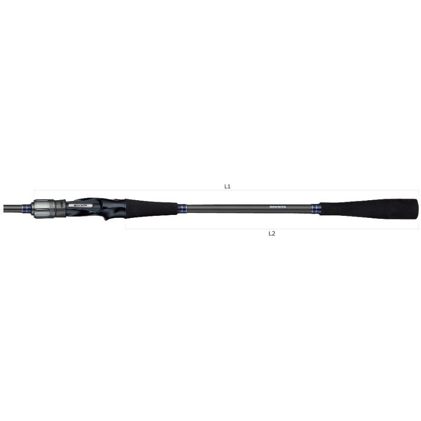 クワセヒラメ FT アルファタックル 継数2本 全長2.4m仕舞124cm 【通販
