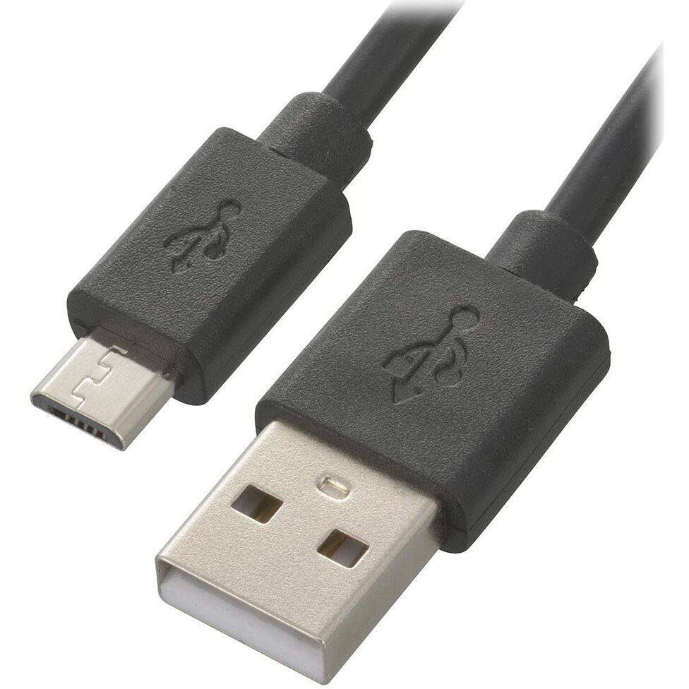 SMT-LB3M-K USBケーブル2A USB-マイクロB オーム電機 通信・充電 SMT-LB3M-K USBケーブル2A USB-マイクロB オーム電機 通信・充電