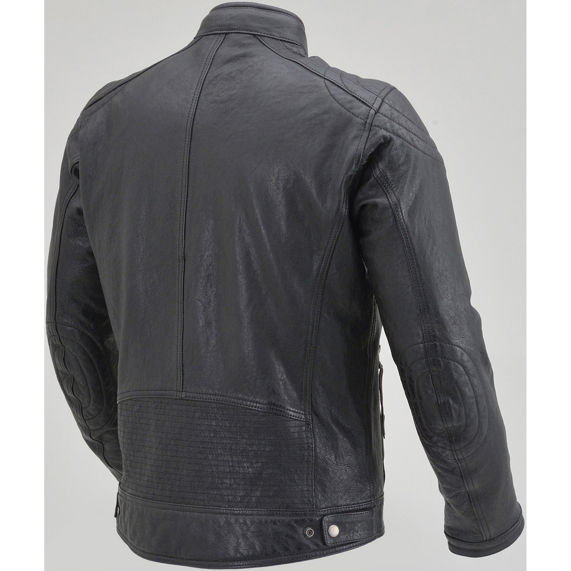 ライダースレザージャケット黒ライナー付き 23701 DL-006 バイク用 レザー 春秋冬カフェライダース