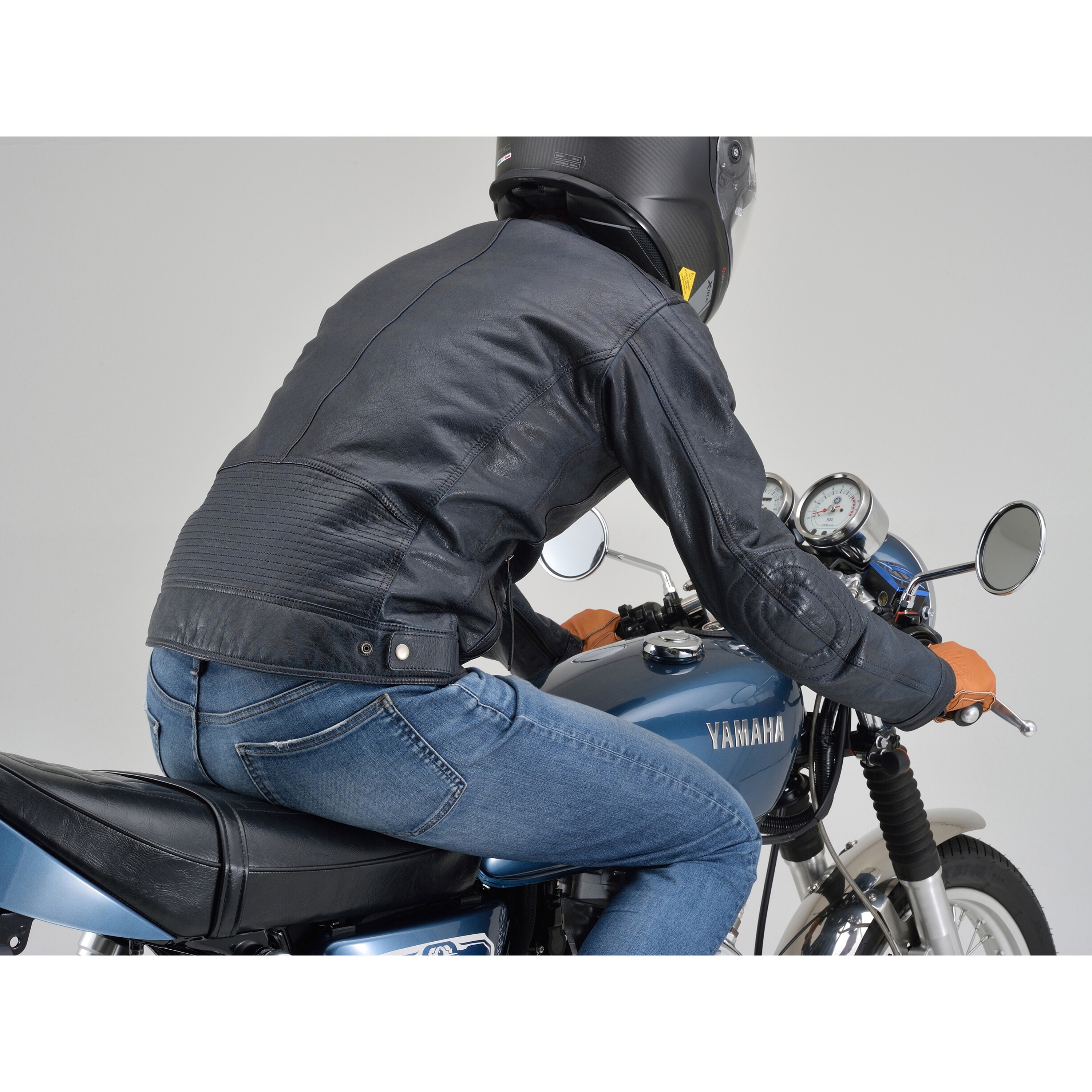 M デイトナ レザージャケット DL-006 23706 ネイビー 美品 Amazon | デイトナ(Daytona) バイク 革ジャン レザージャケット