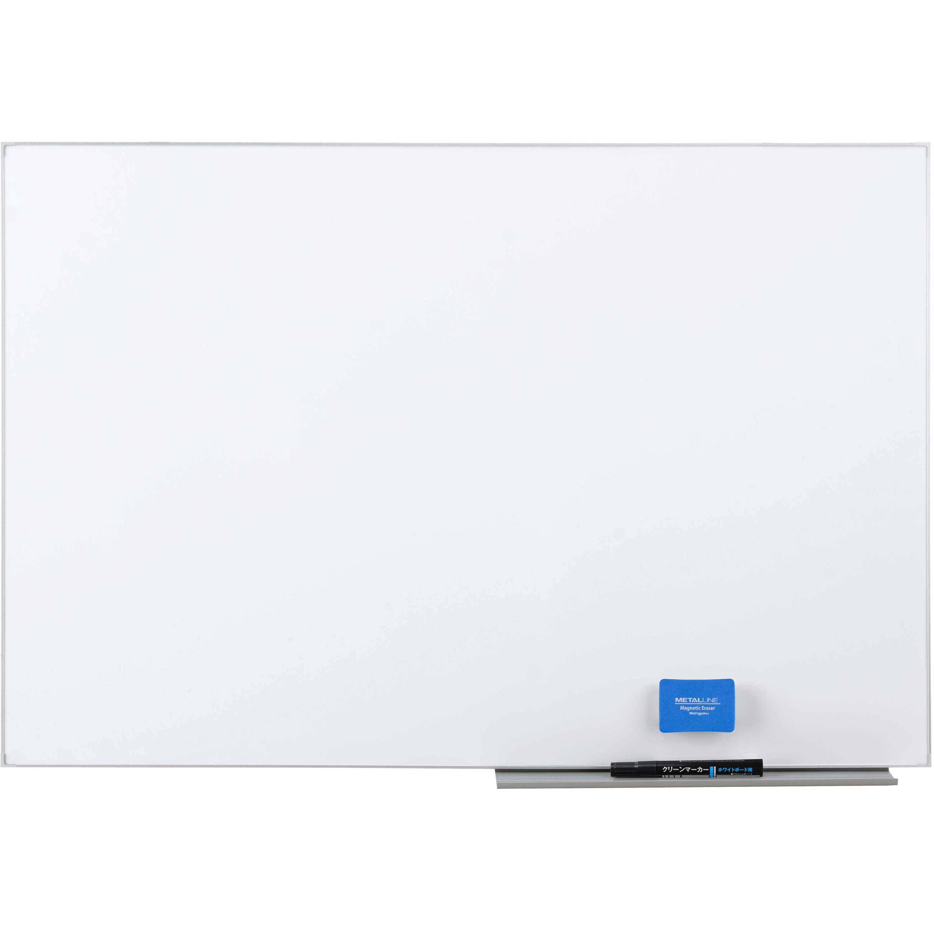 LT-13 アルミ枠ライトフレームホワイトボード 無地 日学 スチール