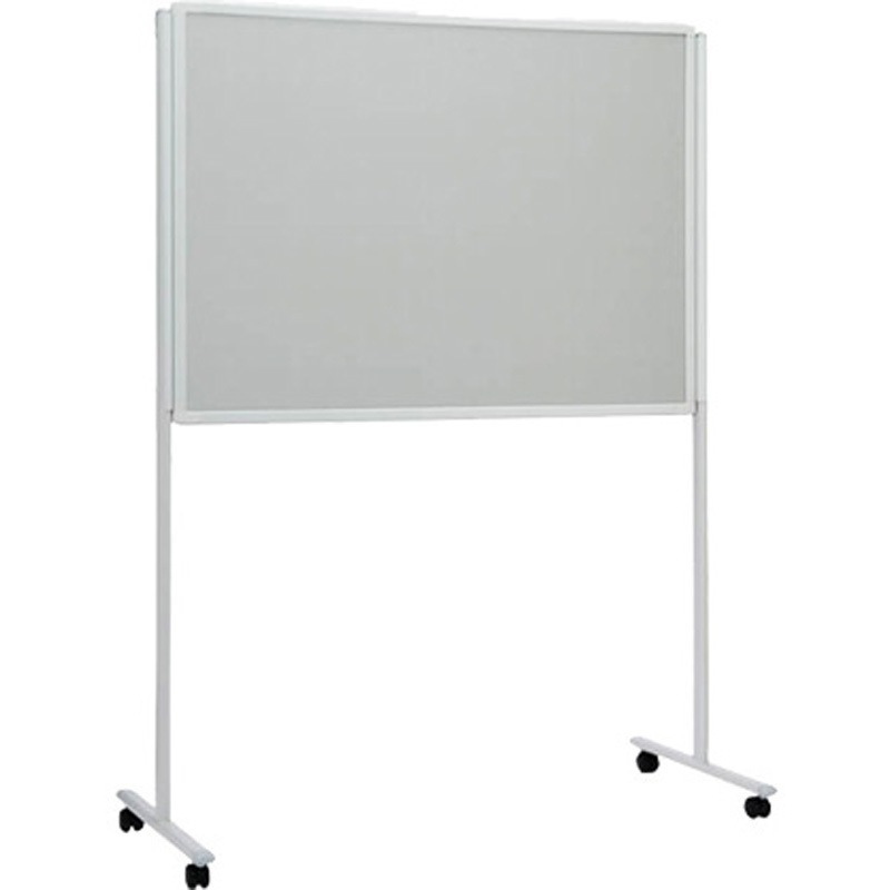 TS-12A 脚付両面掲示板 日学 ビニールレザー 幅1272mm高さ1790mm 35,737円