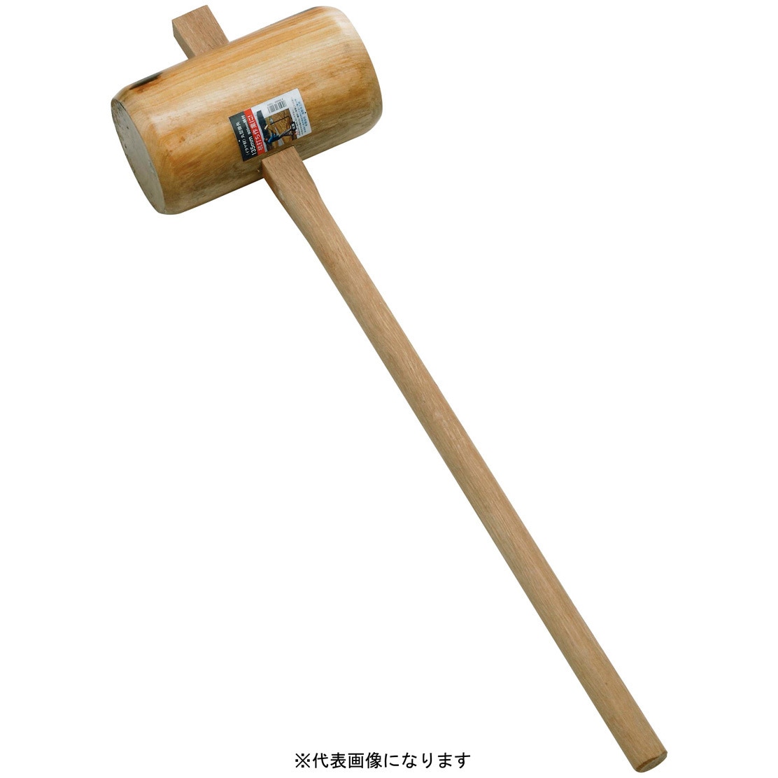 #17020 イタヤ材 丸型掛矢 1個 浅野木工所 【通販モノタロウ】