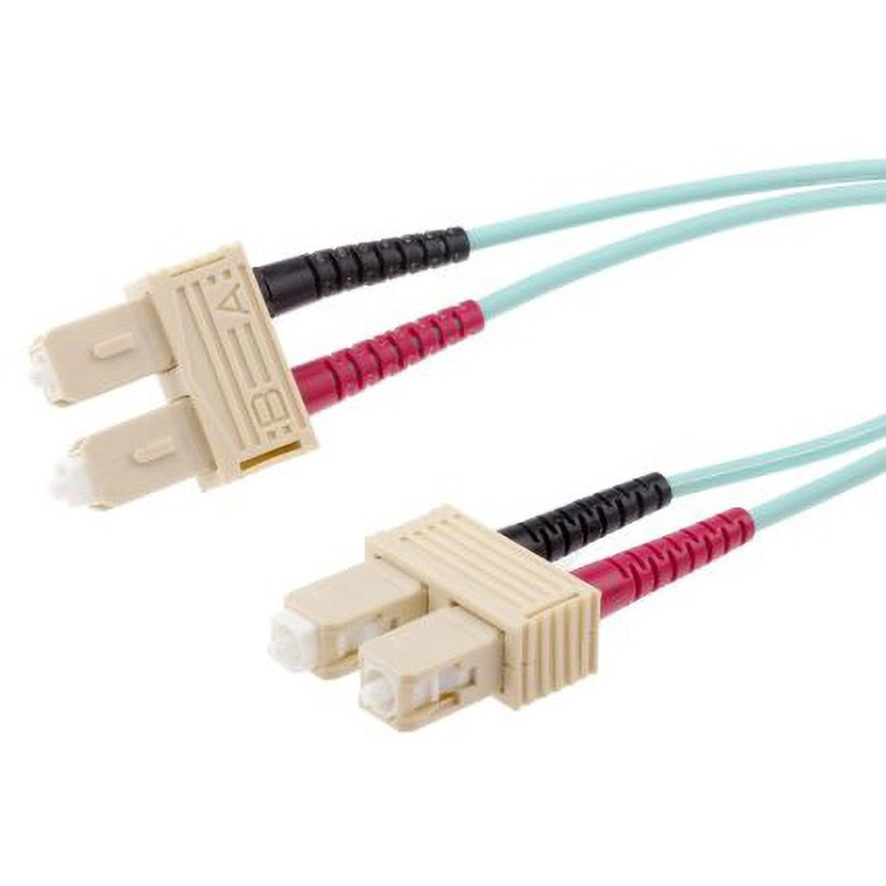 121-3914 Patchcord Multimode SC - SC Aqua RS PRO 青 コア径900μm 1