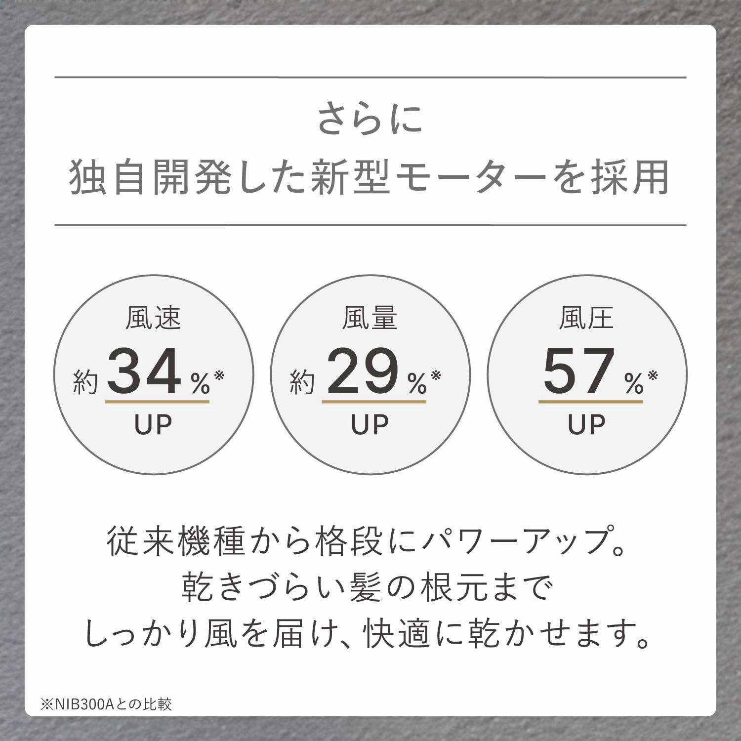 NIB400A-K ヘアドライヤー プロテクトイオン 軽量 小型 静電気抑制 高