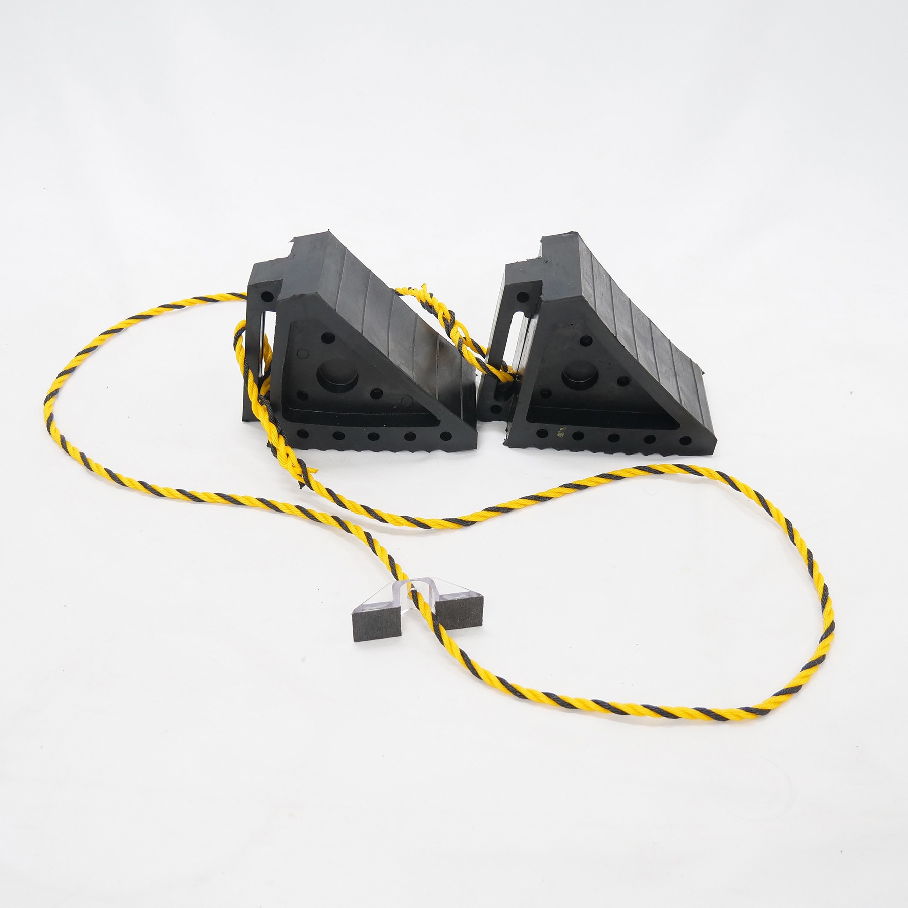 AR-4054 タイヤストッパー マグネット付 4個入 アラオ 1セット(4個) AR-4054