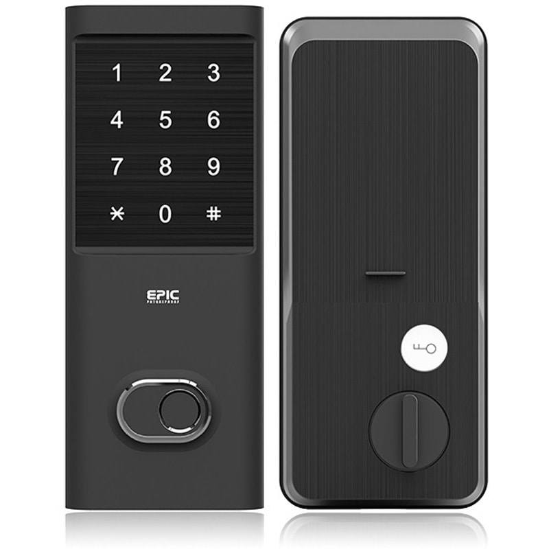 EPJP-FL1J Flassa 1J 後付けスマートロック【アプリ対応/現状回復タイプ】 EPIC 開き戸/引き戸