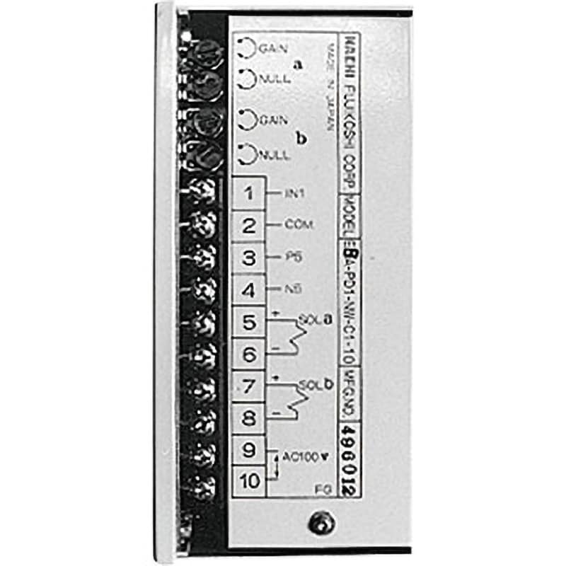 EBA-PD1-NZ-D2-10 電磁比例弁駆動用小形パワー増幅器シリーズ NACHI(不二越) アンプ形(オープンループ)機能 EBA-PD1-NZ- D2-10 - 【通販モノタロウ】