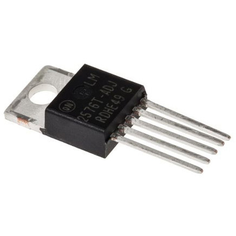 LM2576T-ADJG ON Semiconductor 降圧 / 反転 コンバータ ON SEMICONDUCTOR 1.23～37V スルーホール ピン数(ピン)5 3A  1セット(50個) LM2576T-ADJG
