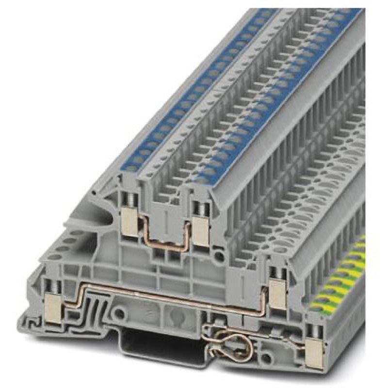 3076030 Phoenix Contact アース端子台 フエニックス・コンタクト UTI2.5-PE/L/Nシリーズ 24A スクリュー 250V  1箱(50個)