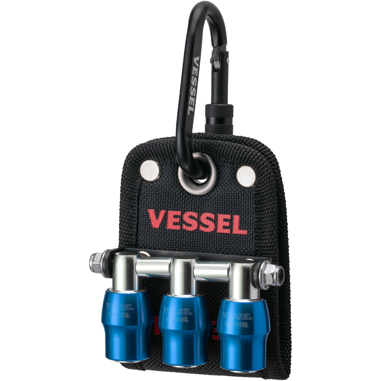 QB-10B3B クイックキャッチャー3連ホルダー 1セット ベッセル 【通販