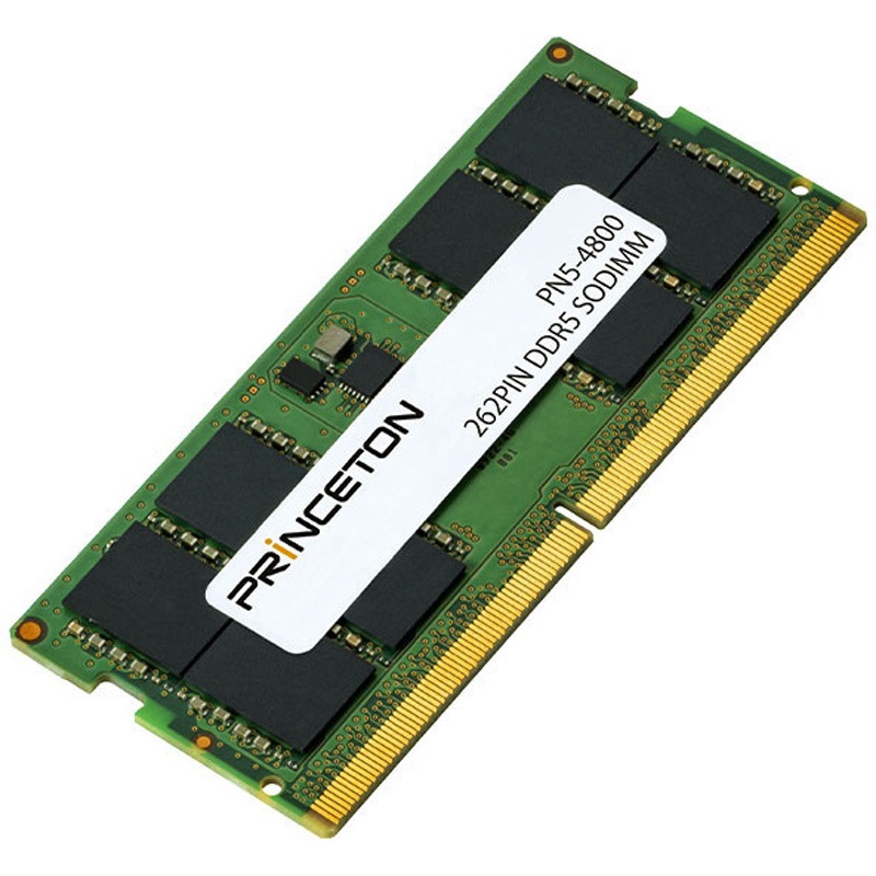 PN5-4800-32GX2 DDR5対PCメモリー プリンストン ピン数(ピン)262 CAS