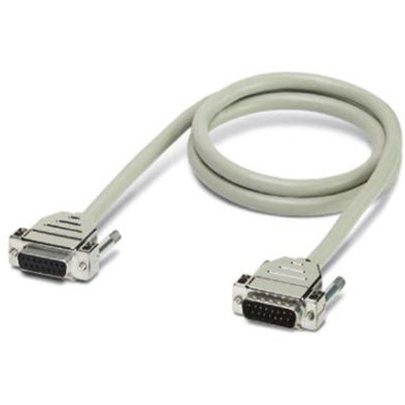 2302117 Phoenix Contact ケーブル フエニックス・コンタクト ケーブルとコネクタ D-Sub15ピン-D-Sub15ピン接続 オス-メス  1個