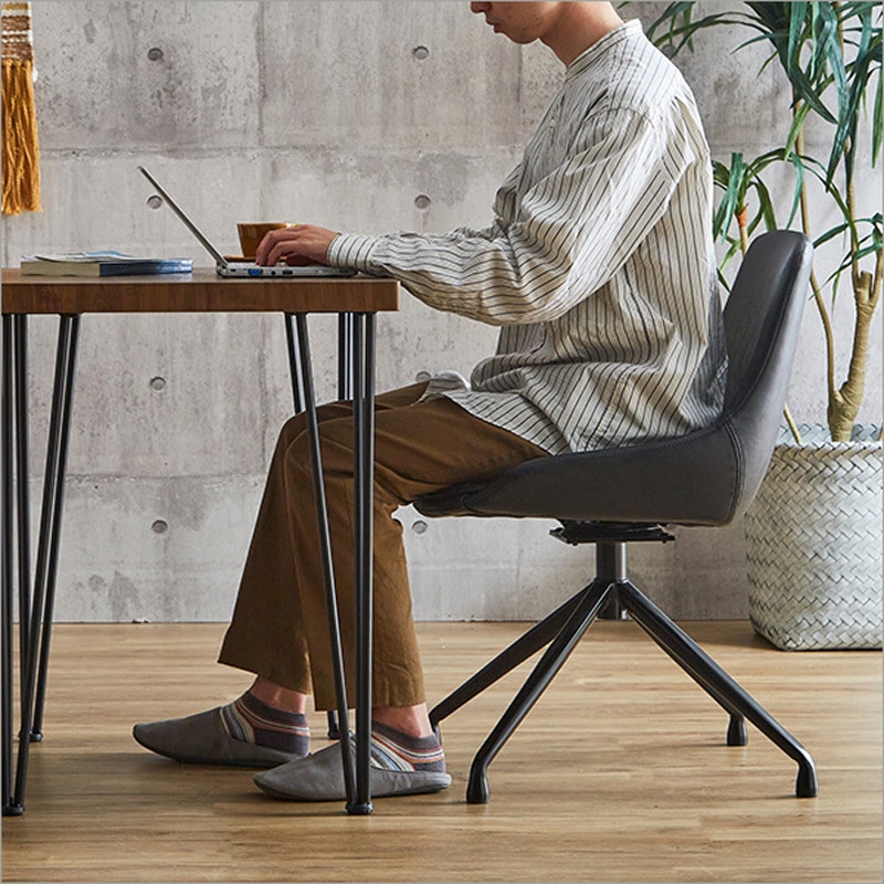 ダイニング 3点セット 約幅75cm シャビーオーク×ブラウン ダイニングテーブル ダイニングチェア ヴィンテージテイスト 組立品〔代引不可〕[21] クーポン配布中チェア＆テーブル 3点セット 約幅75cm シャビーオーク