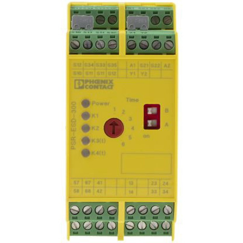 2981428 Phoenix Contact セーフティリレー フエニックス・コンタクト DC24V ねじ 安全接点6 チャンネル数2  1個