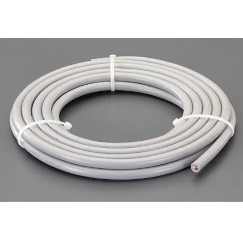 EA940AG-646C ビニールキャブタイヤケーブル(VCT) エスコ 長さ50m 1本 EA940AG-646C