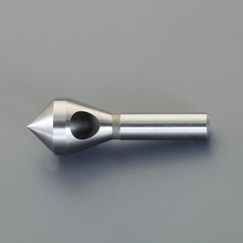 EA827FD-15 [丸軸]4本組カウンターシンク エスコ ハイス 先端角90° 適合サイズ20～25mmシャンク径12mm  EA827FD-15